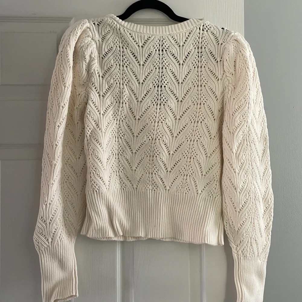 NWT express cropped cardigan size large - Picture 3 of 3